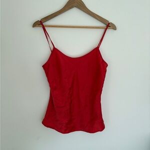 Erica Tanov Silk Charmeuse Camisole